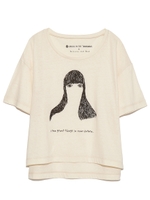 コラボプリントTシャツ/VANILLA