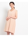 バックプリーツワンピース/ベビーピンク(071)