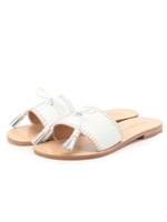 CORSO ROMA 9 フラットサンダル/ホワイト(001)