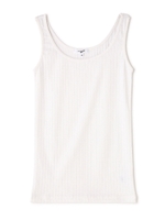 ワイドテレコタンクトップ/ピンク(090)