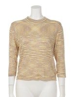 MIX MELANGE KNIT TOPS/L/YEL