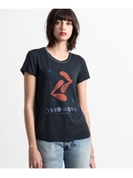SCOTCH&SODA ビンテージライクTシャツ/ブラック(019)
