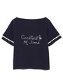 [L.B CANDY STOCK]モチーフニットトップス/NVY