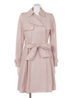 レディトレンチコート/クリーム