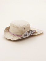 BABY BOYS日よけ付きウエスタンHAT ★UVカット/ベージュ