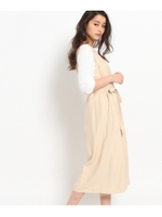 Aラインロンパース/ベージュ(052)