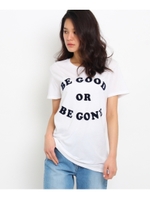 ZOE KARSSEN ロゴフロッキーTシャツ/ホワイト(001)