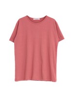 pink colorコットンTシャツ/ピンク