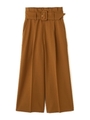 《Coutume BY FREE'S》ワイドＩラインパンツ/キャメル(050)