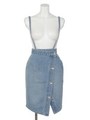 サスペンダーアシメラップJ/W DENIM SK/L/BLU