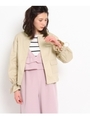 袖ギャザーブルゾン/ベージュ(052)