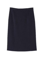 トリアセ綾二重セットアップスカート/ネイビー(120)