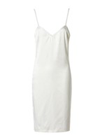 袖フリルシフォンワンピース/オフーホワイト