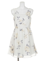 シースルーフラワーOP/WHT