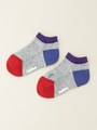 BABY BOYS配色スニーカーSOCKS/ブルー