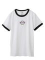 CIRCLE RINGER S/S TEE/ブラック