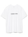 シンプルロゴプリントTシャツ/WHT