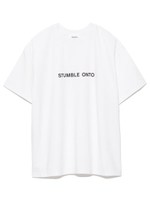 シンプルロゴプリントTシャツ/WHT