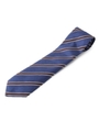 FRANCO BASSI レジメンタルストライプネクタイ/ブルー系(597)