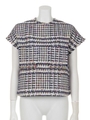 [GREED]MALL CHECK TWEED Short Tops/OTHER