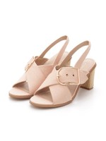 ワイドベルテッドサンダル/PINK