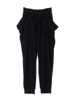 ジャージーテーパードパンツ/パープル