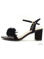 フリンジサンダル/GRAY