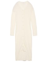 【emmi yoga】リブニットカーディガン/RED