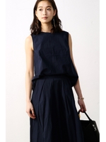 【AZUL by moussy】タイプライターノースリーブシャツプルオーバーMOOK番号93033/NVY