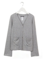 tencel cardigan/GRAY