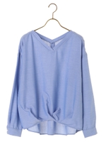 ・裾タックシャツ/ホワイト