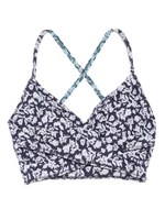 【emmi yoga】フロントクロスブラ/BLK