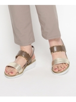 ダブルベルトサンダル/ゴールド(007)