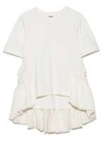 バッグペプラムヘムプルオーバー/WHT