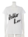 Hello Love Tシャツ/ホワイト