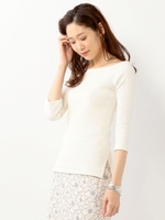 JANE SMITH オフィショル プルオーバー / ジェーンスミス/WHITE