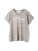 ウォッシャブルリネンＴシャツ/オフ1(031)