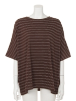 【BED&BREAKFAST】TRIPLE STRIPE Tops/WHITE