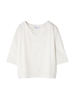 ポンチワイドフォルムカットソー/ホワイト(030)