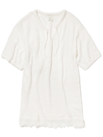 ’スムーズィー’スラブ フリンジドレス/OWHT