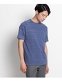 ニットTシャツ/ブルー(092)