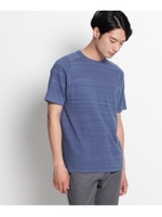 ニットTシャツ/ブルー(092)