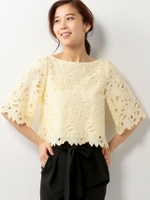 〓★JOC ケミカルレース ブラウス/YELLOW