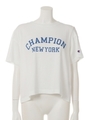 championコラボ カレッジロゴショートT/S/BLK