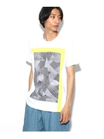Dazzle camo スムースTシャツ/ホワイト(501)