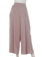 サテンスリットワイドPT/ベビーピンク