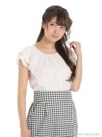 前身シフォンソ袖ラッフルカット/ピンク