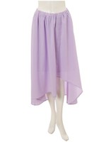 フィッシュテールシフォンスカート/ベージュ