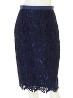 オータムレースタイトスカート/ベージュ