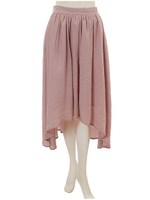 ギャザーフィッシュテールスカート/ブルー